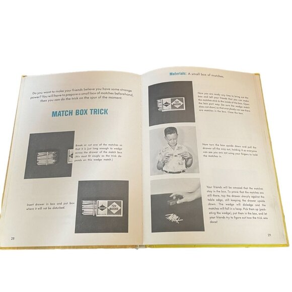 The Big Book of Tricks and Magic by James R. Blackman 1962 Hardcover Kids - Picture 7 of 10